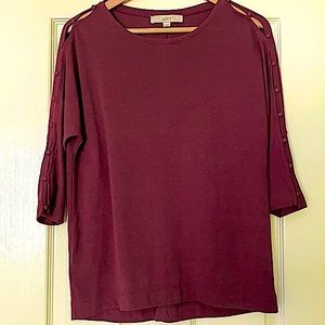 🌟 BOGO LOFT button sleeve top